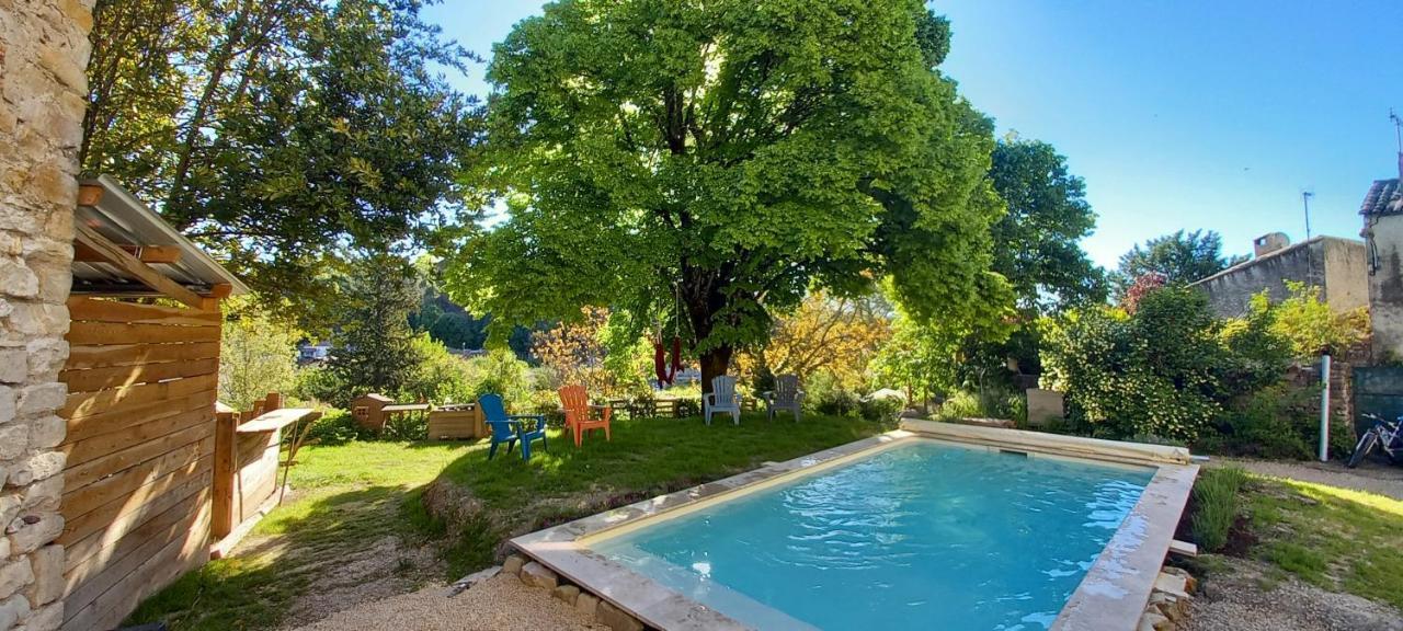 Chambre Du Tilleul - Charme, Confort Et Piscine Sigonce エクステリア 写真